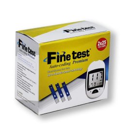 Finetest auto-coding vércukor tesztcsík - 50db