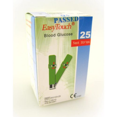 Easytouch vércukor tesztcsík - 25db