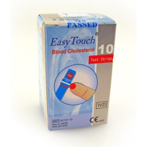Easytouch koleszterin tesztcsík - 10db