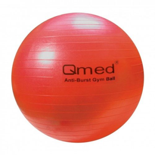 Qmed gimnasztikai labda 55cm(piros)