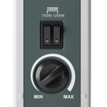 Olimpia „Metal” elektromos konvektor