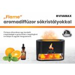 „Flame” aromadiffúzor sókristályokkal